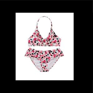 NWT kate spade NY Ruffled Blooming Floral Swimsuit